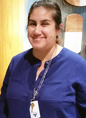 Irma Gallegos, catering manager