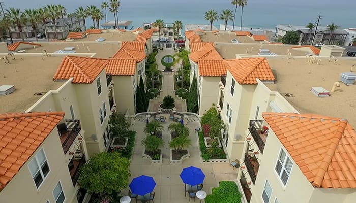 Aerial view of Carlsbad by the Sea