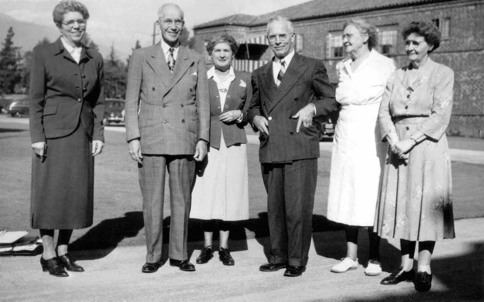 Claremont Manor’s first staff in 1949