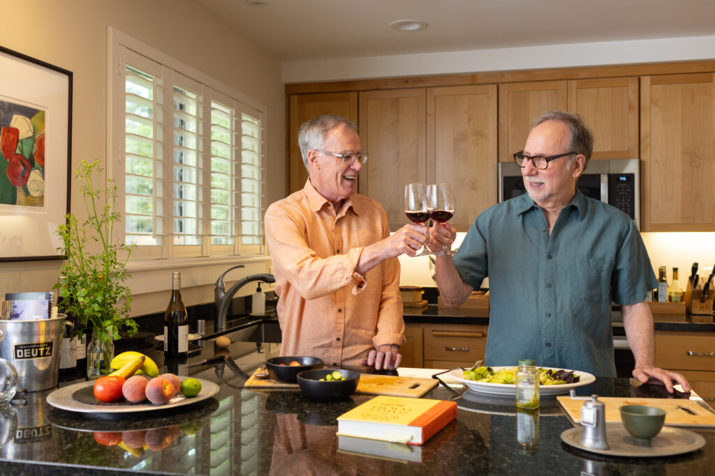 seniors in the kitchen