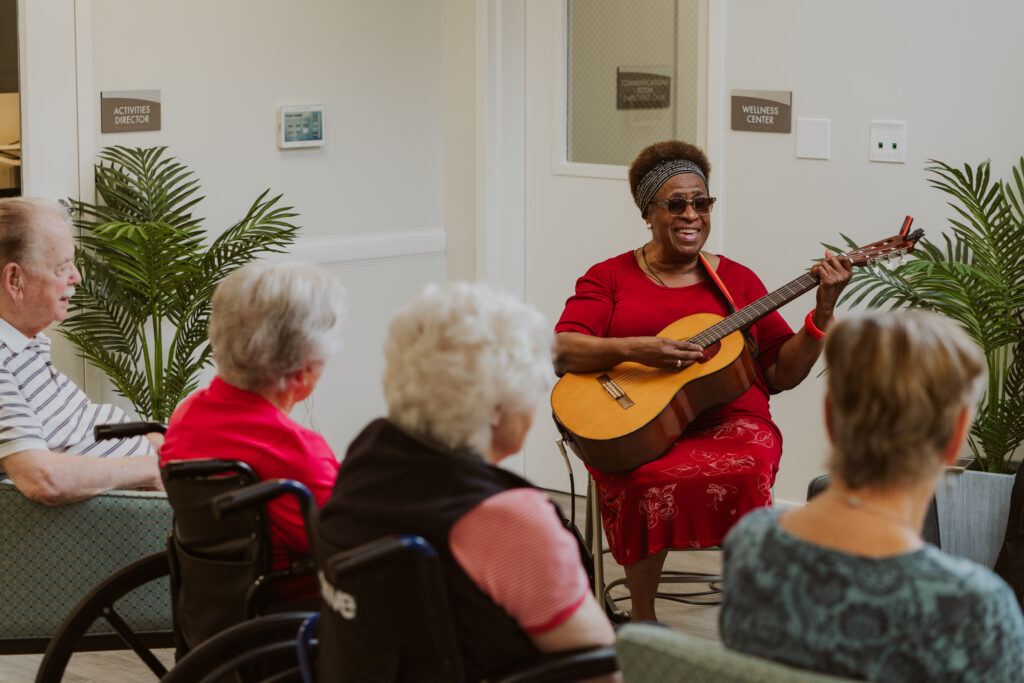 older ladies singing