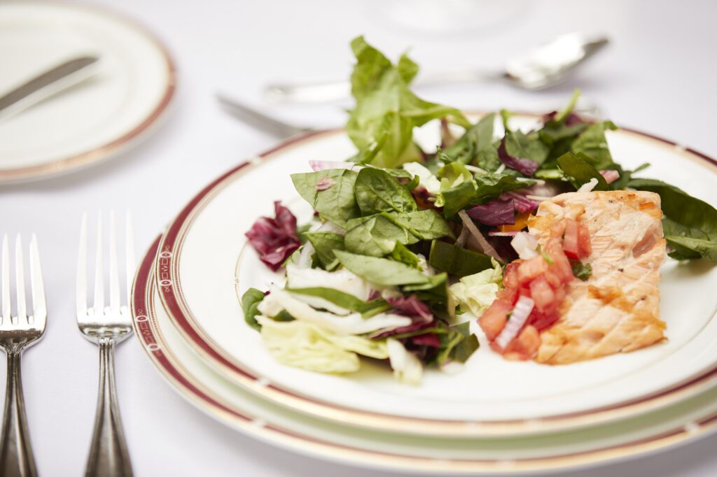 sea food with vegetables