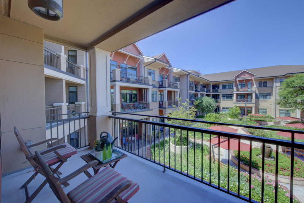 balcony from an apartment