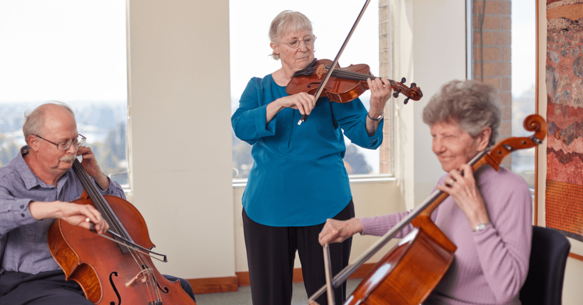 art for seniors in independent living