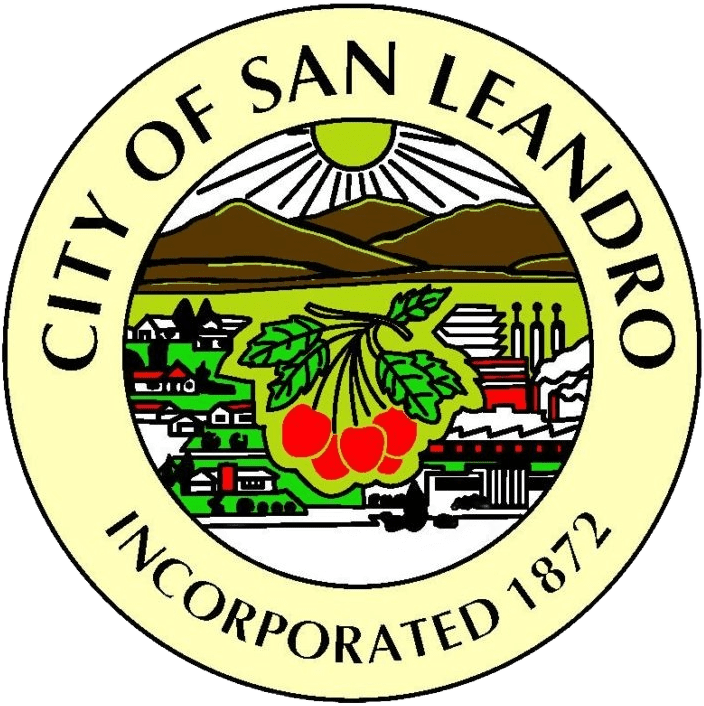 City of San Leandro seal Incorporated 1872