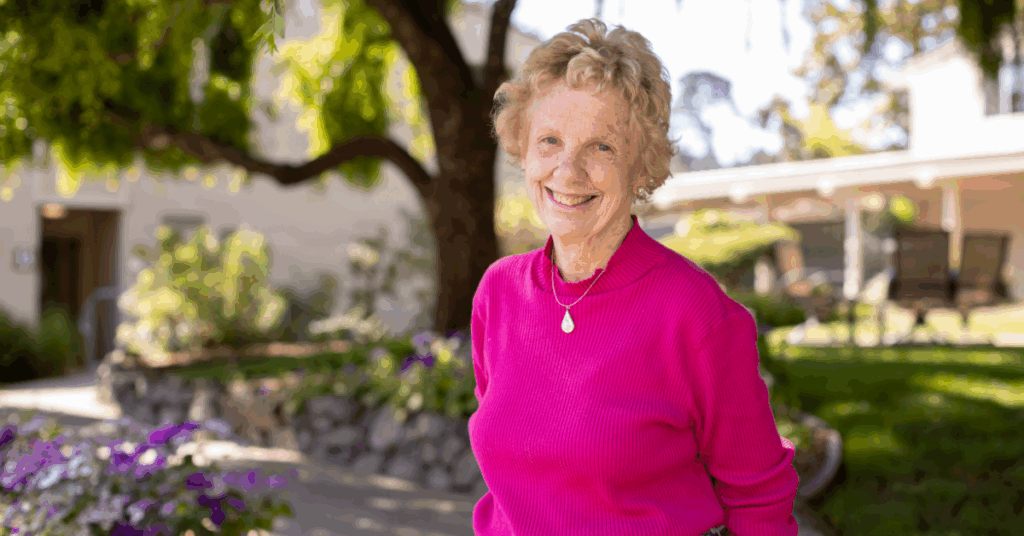 seniors gardening in independent living