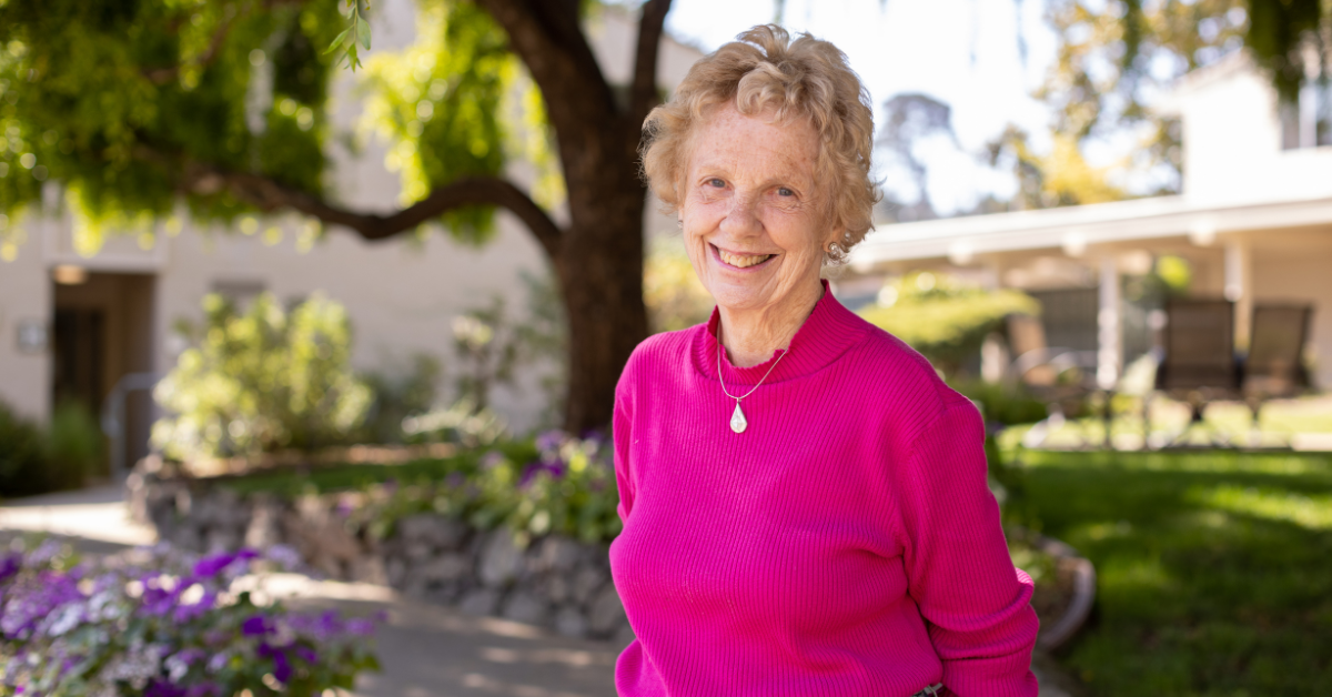 seniors gardening in independent living