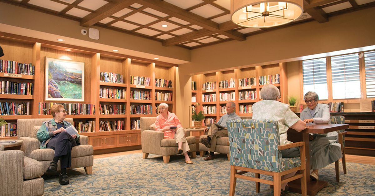 Senior lifelong learning in retirement community