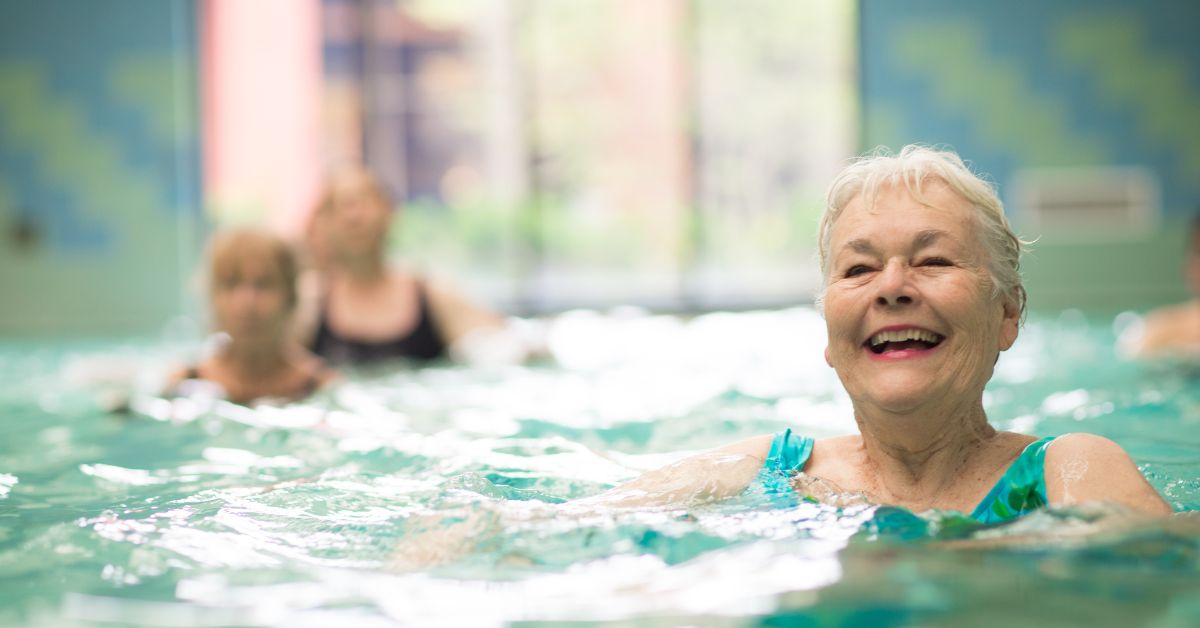 The Fitness and Aquatic Center in independent living