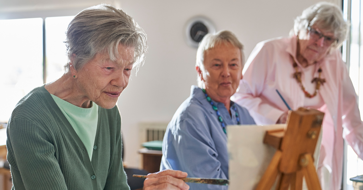 growth and connection in. independent living