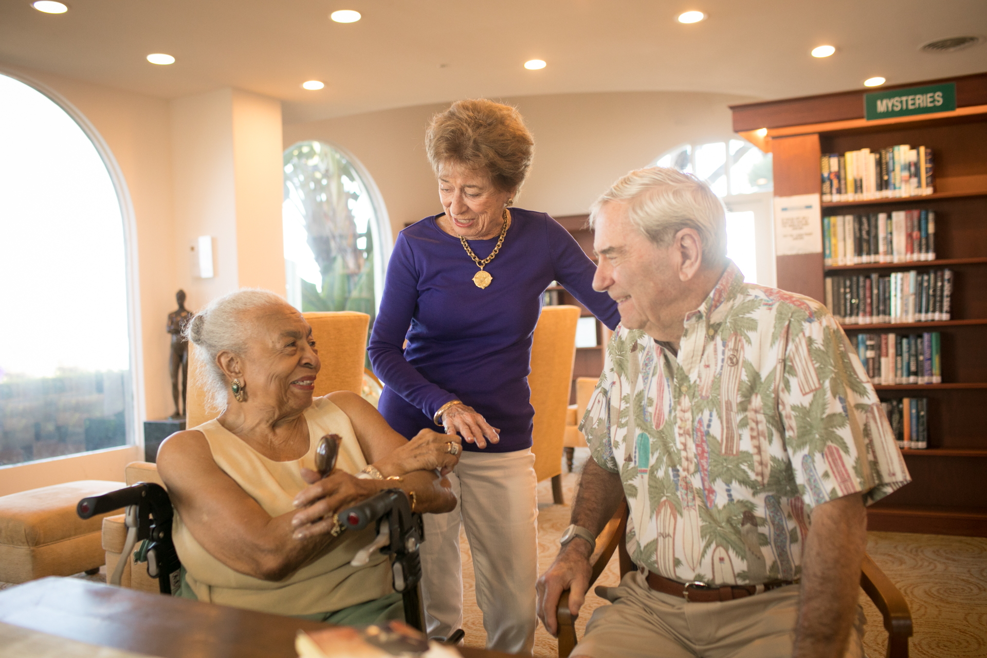 seniors in assisted living