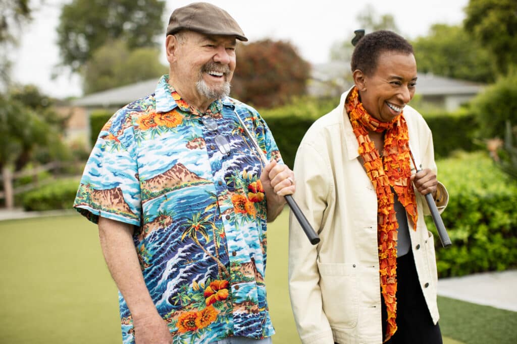 Seniors Laughing Enjoying Social Connection