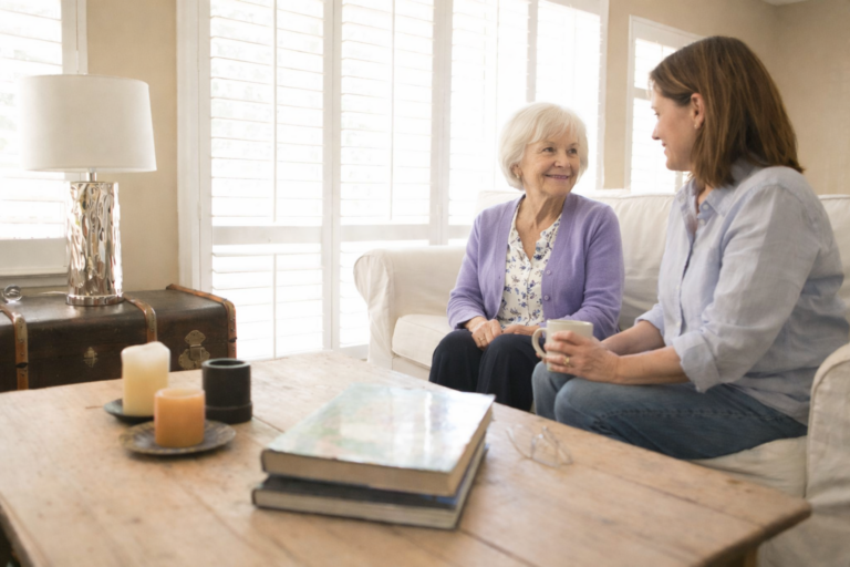 seniors happy navigating in senior care