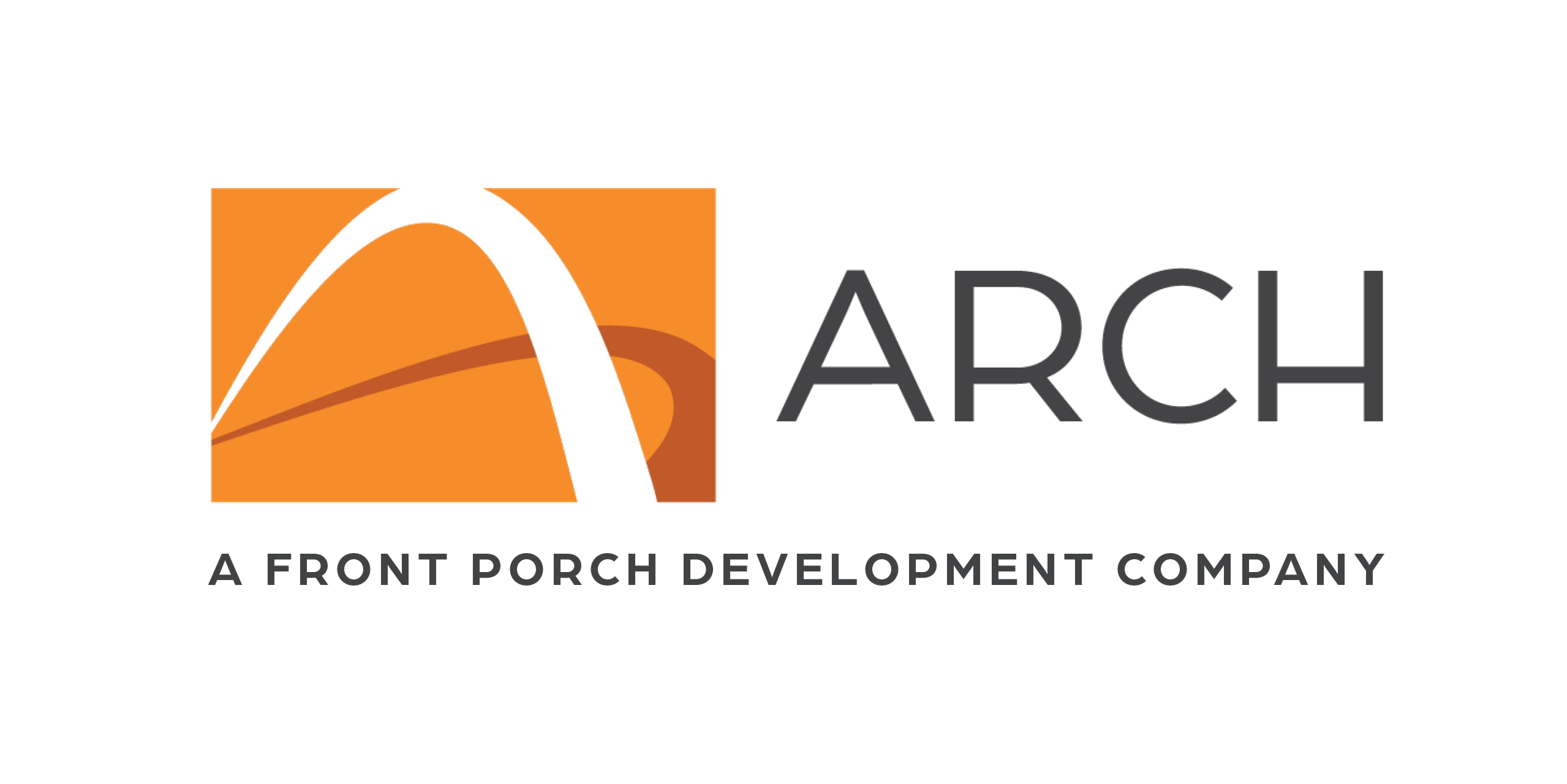 Events 11 The Arch, A Front Porch Development Company, Logo