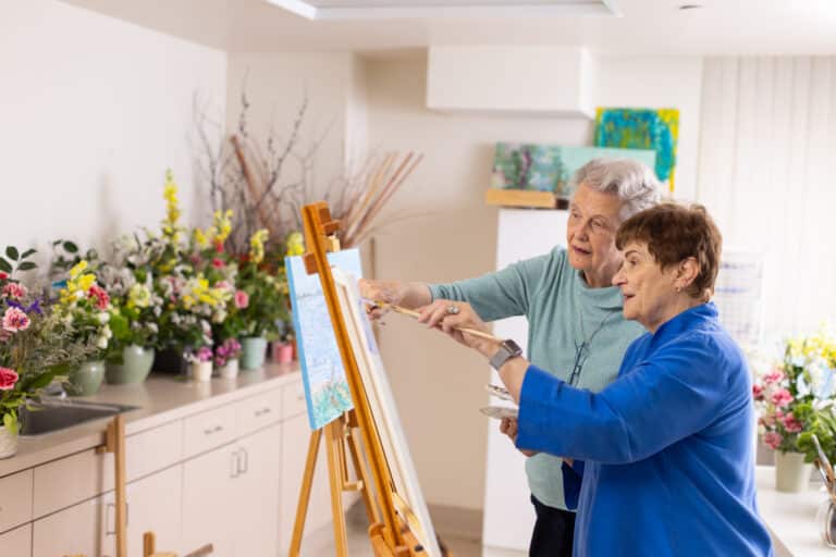 Senior Art Programs In Independent Living