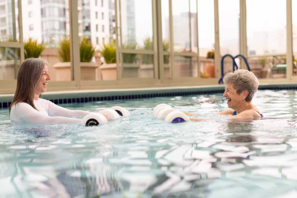 Unlocking The Deep Benefits Of Water Aerobics 2 Benefits Of Water Aerobics For Seniors
