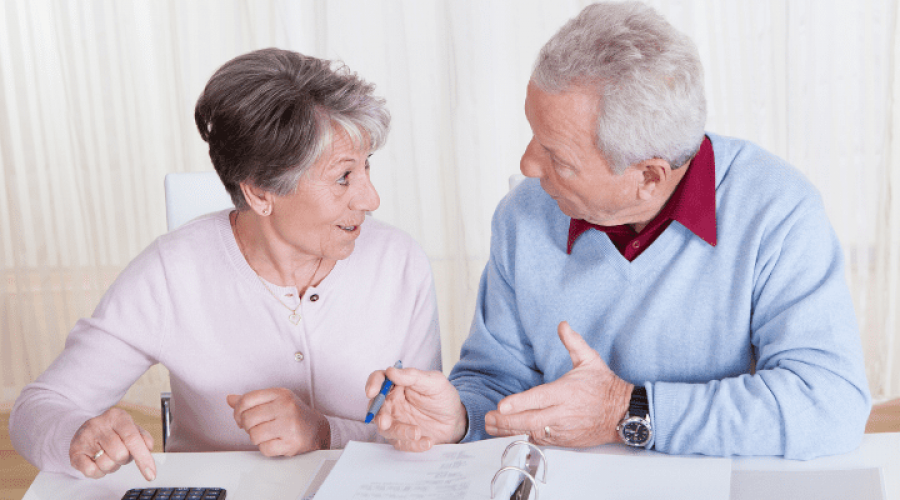 two seniors planning